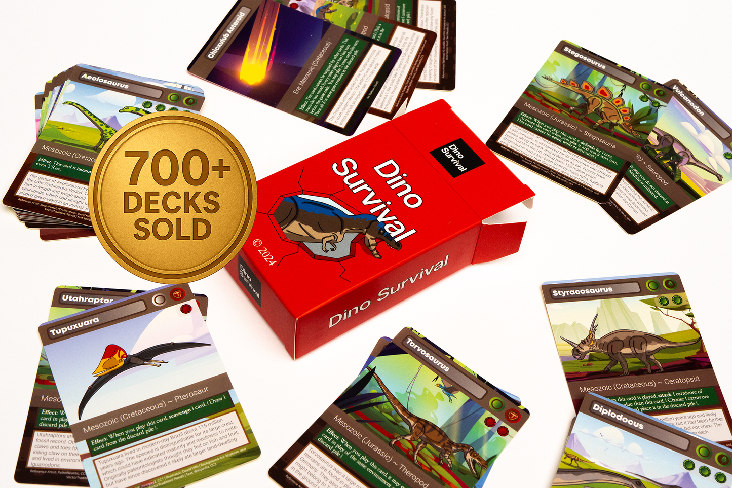 Dino Survival Card Game