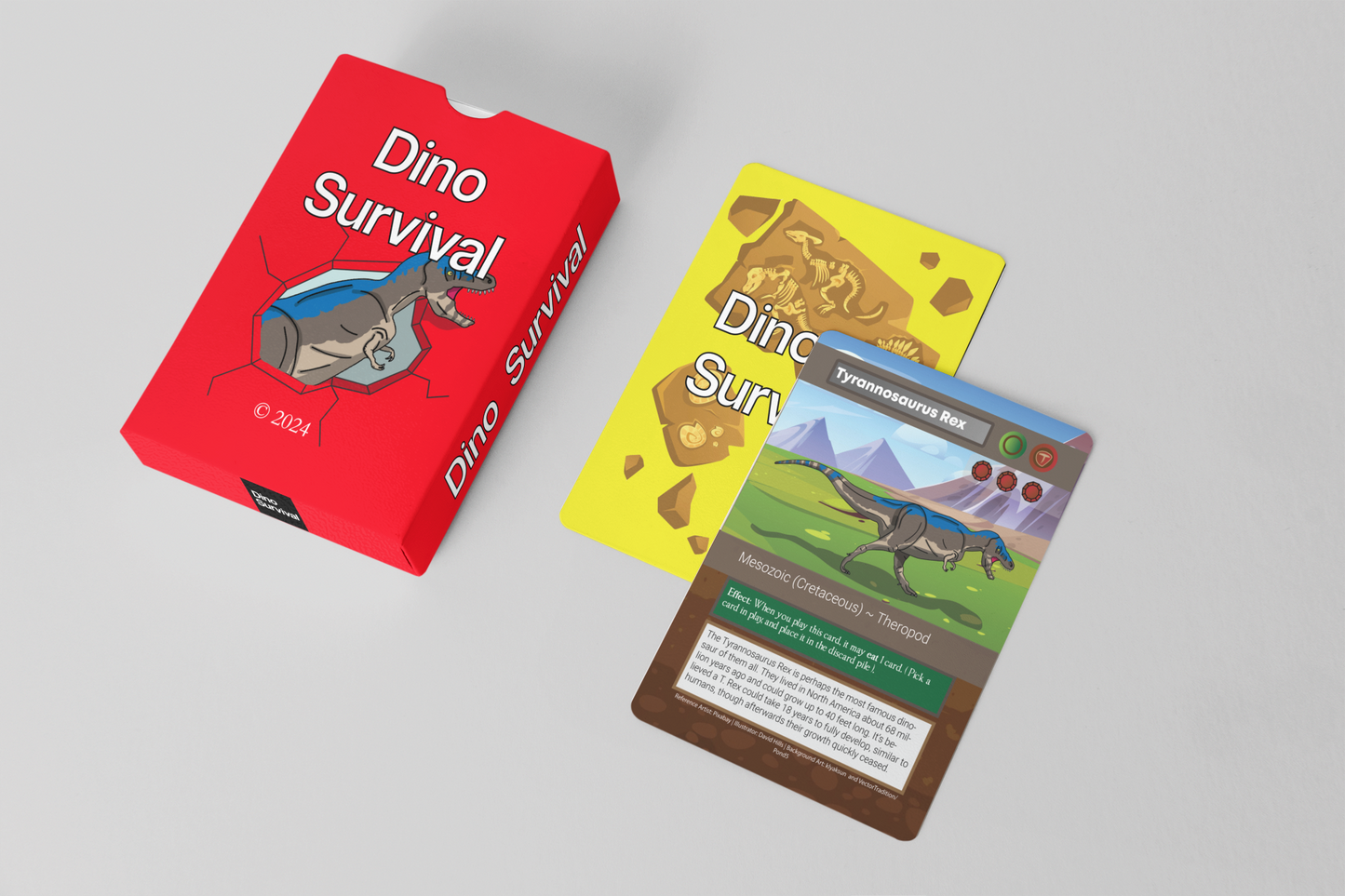 Dino Survival Card Game