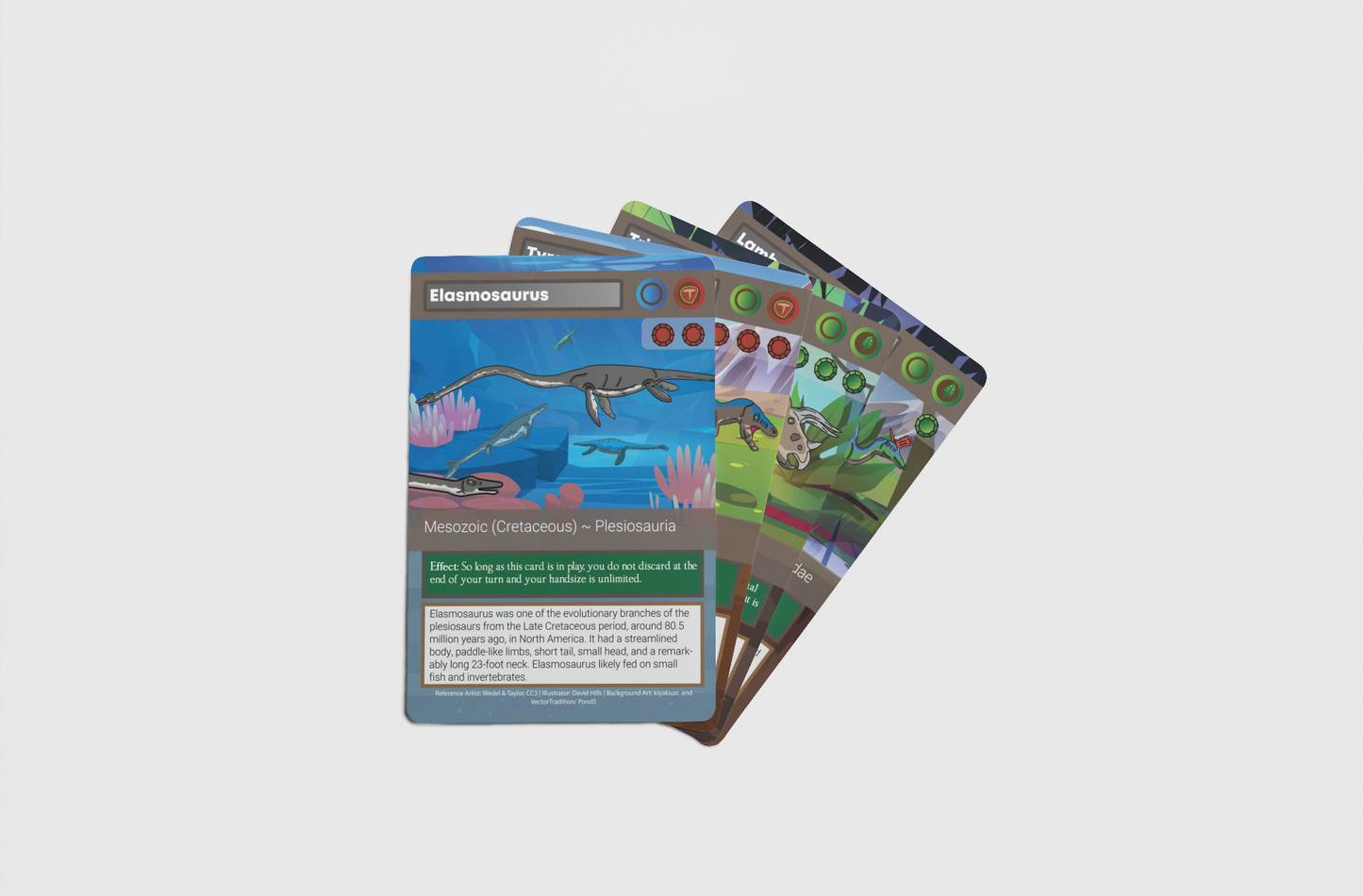 Dino Survival Card Game